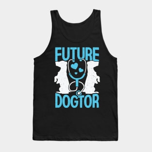 Future Dogtor Veterinarian Vet School Student Gift Tank Top